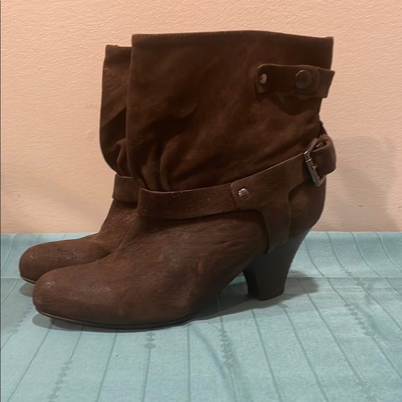 Latitude Femme Brown Ankle Boots, Size 36/5.5 - Picture 2 of 8
